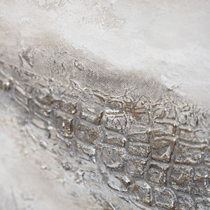 Käsinmaalattu taulu „Sumuinen Kaukaisuus“ – Moderni abstrakti taide kankaalla