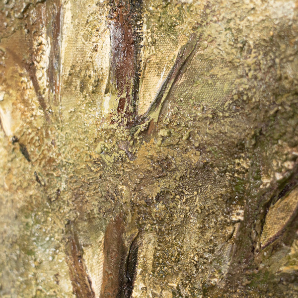 Käsinmaalattu akryylimaalaus „Mietiskelyn Puu” – Taide puun motiivilla