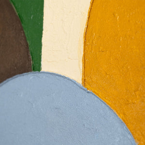 Feine Struktur und Materialität eines abstrakten Kunstwerks