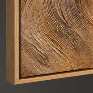 Minimalistisches abstraktes Gemälde mit strukturierter Oberfläche