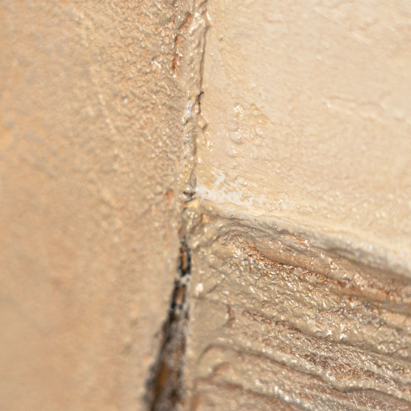 Moderne Acrylbilder mit Struktur und Naturtönen im Rahmen „Natürliche Ornamente“