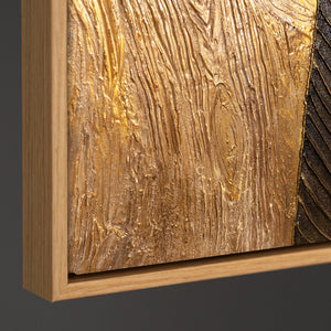 Moderne Acrylbilder mit Struktur und Naturtönen im Rahmen „Natürliche Ornamente“