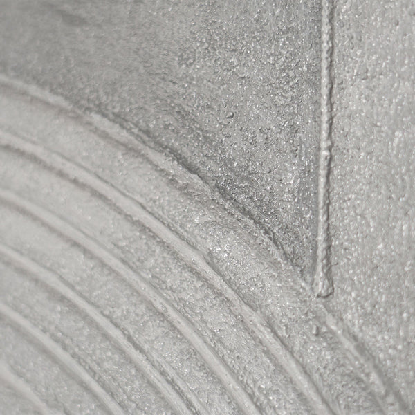 Moderneja maalattuja kuvia kehyksessä, rauhallinen canvas-taulu "Harmaa sointu"