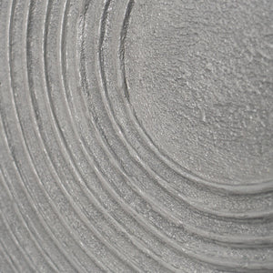 Moderneja maalattuja kuvia kehyksessä, rauhallinen canvas-taulu "Harmaa sointu"