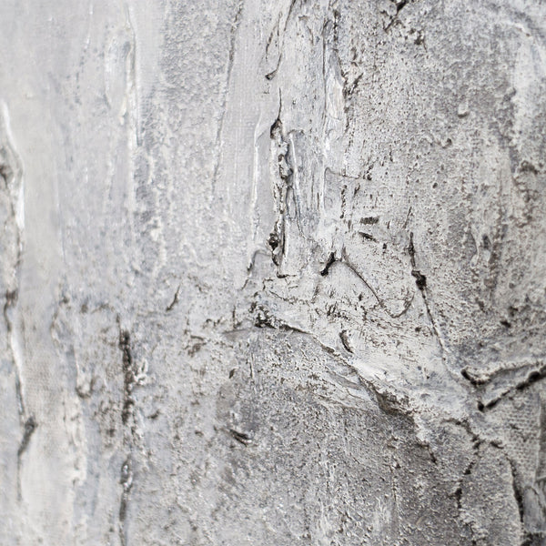 Käsinmaalatut kuvat kehyksissä, teksturoitu abstrakti taide "Kiven muisto"