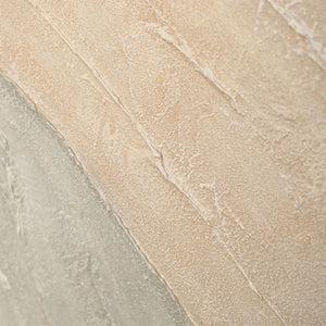 Akryylimaalaus tekstuurilla kehyksessä "Sateen jäljet"