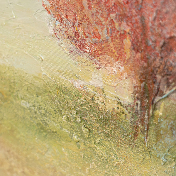 Handgemalattu taulu „Olemisen keveys” – moderni meriaiheinen akryylimaalaus