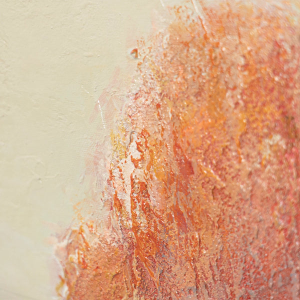 Handgemalattu taulu „Olemisen keveys” – moderni meriaiheinen akryylimaalaus