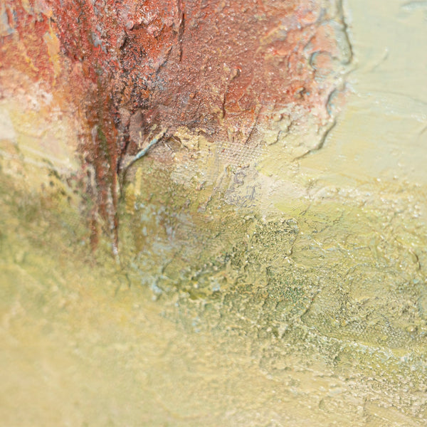 Handgemalattu taulu „Olemisen keveys” – moderni meriaiheinen akryylimaalaus