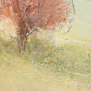 Strukturierte Oberfläche eines abstrakten Gemäldes, moderne Texturmalerei