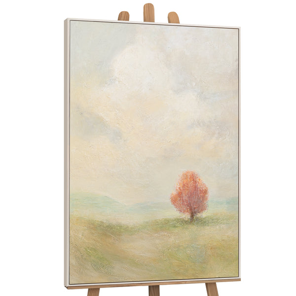 Handgemalattu taulu „Olemisen keveys” – moderni meriaiheinen akryylimaalaus