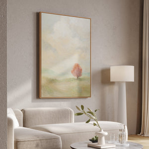 Handgemalattu taulu „Olemisen keveys” – moderni meriaiheinen akryylimaalaus