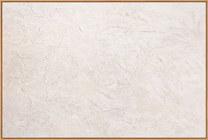 Käsinmaalattu akryylimaalaus kehyksellä "Ajan kuiskaus" – Abstrakti rakennetaide