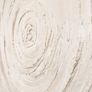 Abstrakte Struktur in Beige auf Leinwand