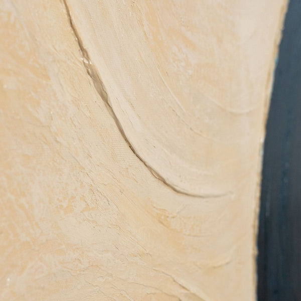 Modernes abstraktes Wandbild mit Struktur und zeitloser Ästhetik