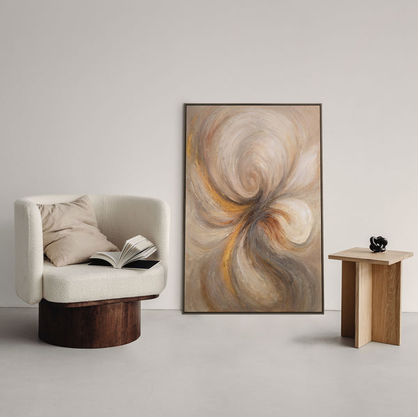 Abstrakti canvas taulu "Virtauksen energia" – Moderni taide olohuoneeseen
