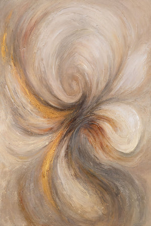 Abstrakti canvas taulu "Virtauksen energia" – Moderni taide olohuoneeseen