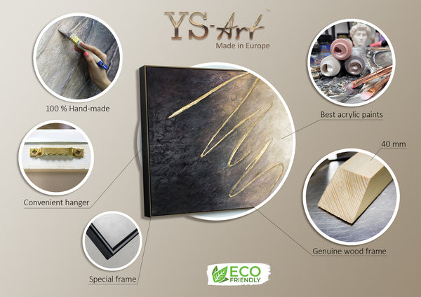 Handgemaltes Leinwandbild Acryl