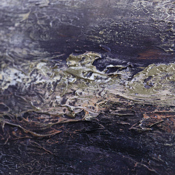 Abstract Acryl Gemälde Handgemalt mit Rahmen "Täuschung"