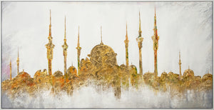 Acryl Wandbild Struktur Modern Deko