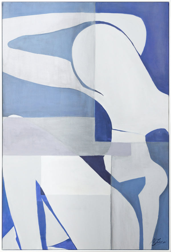 Künstlerische Acrylmalerei Struktur Deko