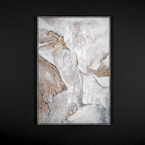 bilder mit rahmen beige