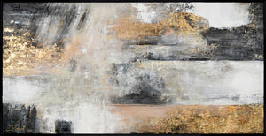 Acryl Wandbild Struktur Modern Deko