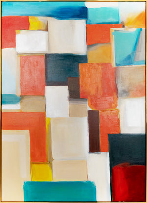 Handgemaltes Leinwandbild modern