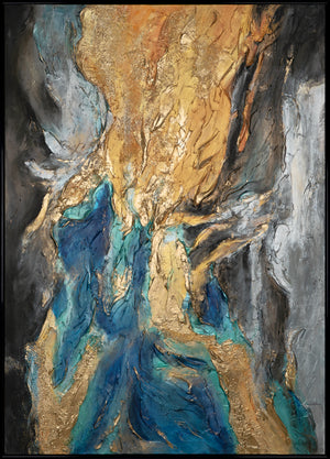 Handgemaltes Acrylbild auf Leinwand