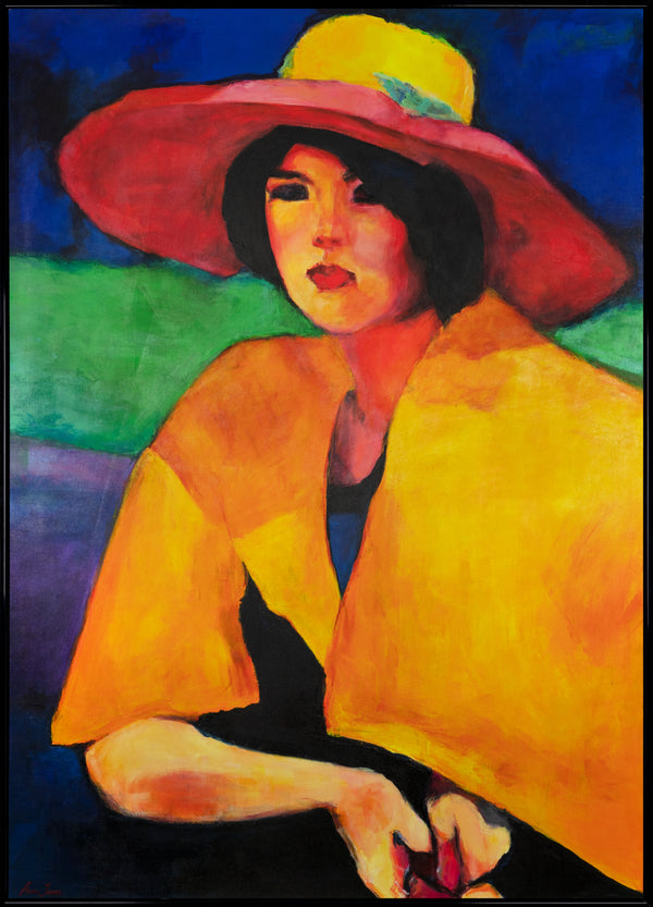 Handgemaltes Acrylbild auf Leinwand