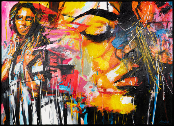 Wandbild Textur modern Acryl