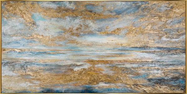 Acryl Wandbild Struktur Modern Deko