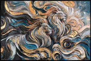 Handgemaltes Acrylbild auf Leinwand