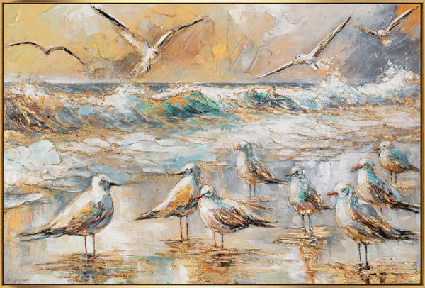 Künstlerische Acrylmalerei Struktur Deko