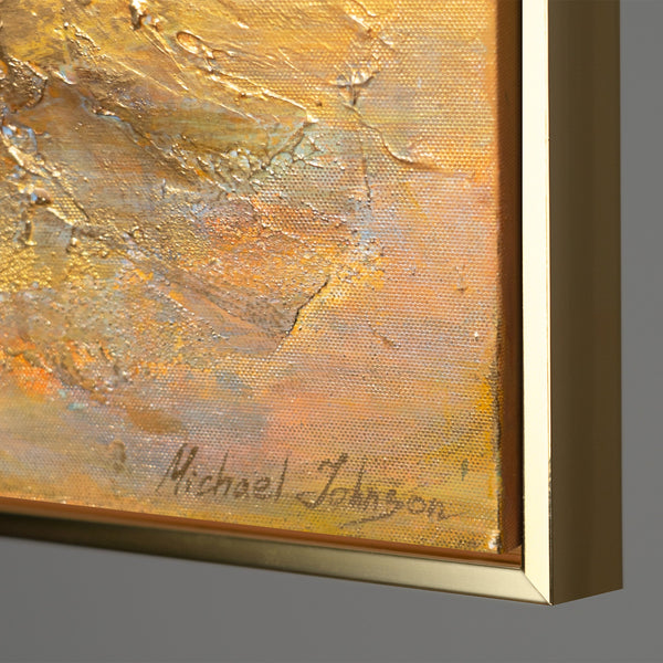 Käsinmaalattu uskonnollinen taulu “Uskoa säteilevä voima” – Kristus merellä