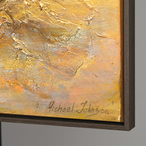 Käsinmaalattu uskonnollinen taulu “Uskoa säteilevä voima” – Kristus merellä