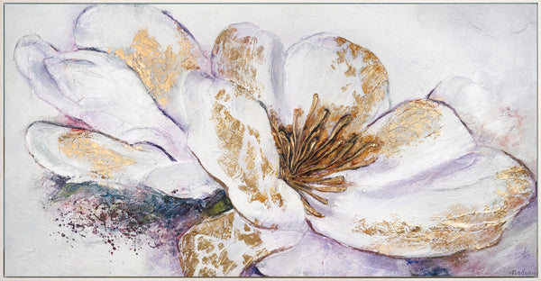 Acrylmalerei auf Leinwand Detail