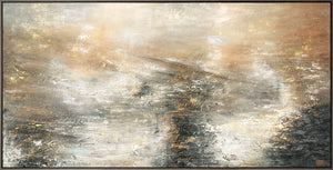 Acrylmalerei auf Leinwand Detail