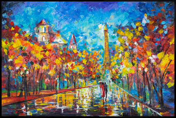 Moderne Wanddeko handgemalt