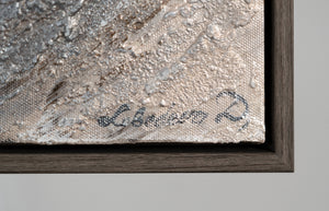 Hehkuvat Taideteokset Käsintehty Maalaus "Maailma Kankaalla"