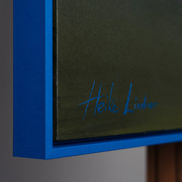 Fluoresoiva Itsevalaiseva taulu Maisemamaalaus "Metsän Horisontit"