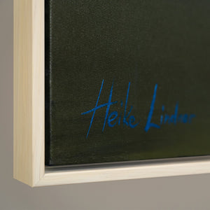 Fluoresoiva Itsevalaiseva taulu Maisemamaalaus "Metsän Horisontit"