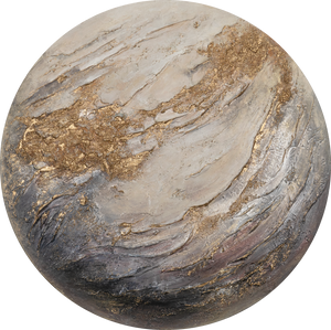 Käsintehty abstrakti taide tyylikkäisiin Toimistoihin ja Olohuoneisiin – "Iridium" canvas taulu