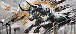 Künstlerische Acrylmalerei Struktur Deko