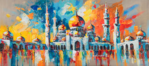 Künstlerische Acrylmalerei Struktur Deko