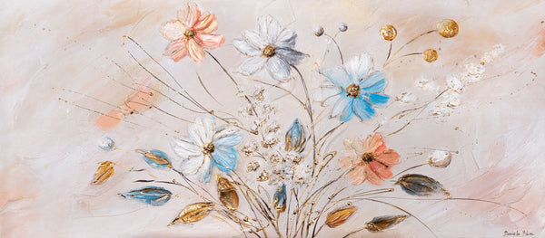 Künstlerische Acrylmalerei Struktur Deko