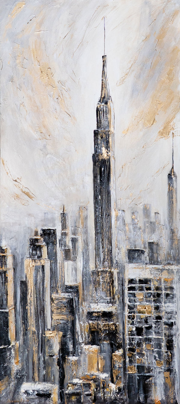 Künstlerische Acrylmalerei Struktur Deko