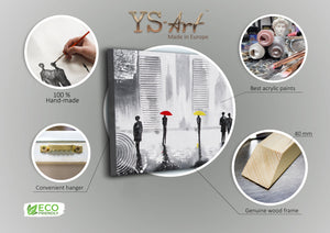 Handgemaltes Leinwandbild Acryl