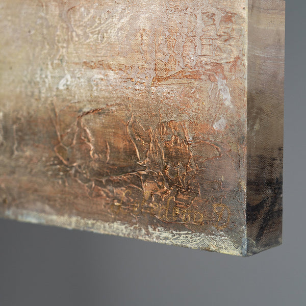 Moderni Kuva Olohuone "Kultapuu" Kehyksellä Akryylimaalaus suuret taulut