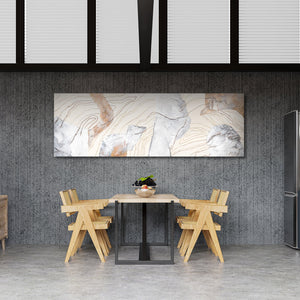 Abstrakti taulu akryylillä kankaalle "Sinfonia"